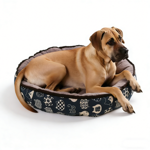 Venta al por mayor de fábrica: Cama de lujo de lino para perros, universal para las cuatro estaciones, cálida, lavable a máquina, para uso en sala de estar. Caniles para perros. - Product Image 1