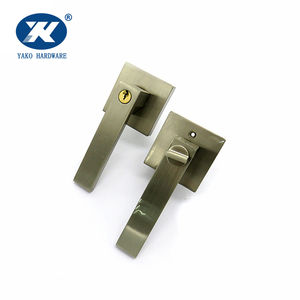 Kunci pegangan pintu tuas <span class=keywords><strong>tubular</strong></span> paduan seng tugas berat gaya baru - Product Image 2