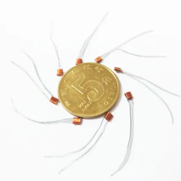 RFID Miniature Air Coil with Magnet core and used 0.0125mm copper wire