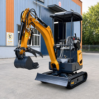 Mini-excavatrice à moteur stable de 7,0 à 10,2 kW avec garantie d'un an, garantissant un fonctionnement fiable à long terme