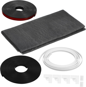 Từ cửa sổ <span class=keywords><strong>Net</strong></span> chống muỗi bay màn hình thiết kế hiện đại tái sử dụng có thể giặt sợi thủy tinh Bug lưới Rèm phòng ngủ phòng khách - Product Image 3