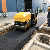 Mini-compacteur vibrant à roues pour la construction de routes et de places publiques – Vente chaude