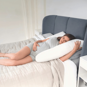 Oreiller Cuddle <span class=keywords><strong>Me</strong></span> - Oreiller de grossesse en forme de U, oreiller de maternité pour le corps entier, oreiller de grossesse pour dormir - Product Image 2