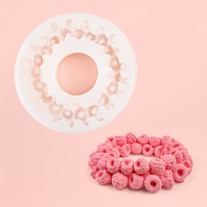 Stampo in Silicone BAKEST Ecologico Bianco 3D a Forma di Lampone <span class=keywords><strong>per</strong></span> Torte, Sicuro <span class=keywords><strong>per</strong></span> il <span class=keywords><strong>Forno</strong></span>, Strumento Fai-da-te <span class=keywords><strong>per</strong></span> Pasticceria Artigianale con Sacchetto OPP - Product Image 6