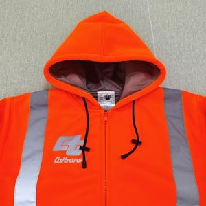 Survêtement <span class=keywords><strong>en</strong></span> polaire technique coupe étroite de style vintage pour hommes, jogging d'hiver avec logo personnalisé, veste réfléchissante - Product Image 1