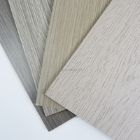 Panneau de contreplaqué mélaminé durable de 15 mm, imperméable, avec finition grain de bois