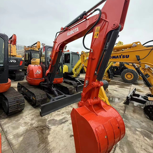 Miniexcavadoras KUBOTA U55 U35 U40 de 5.5 toneladas, 3.5 toneladas y 4 toneladas, excavadoras de orugas de segunda mano en venta - Product Image 1