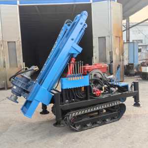Petite foreuse hydraulique diesel pour puits d'eau, machine de forage pour puits agricoles et domestiques - Product Image 5