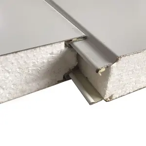 Alta calidad 50mm EPS Panel sándwich para proyecto de construcción