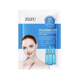 Hyaluronic axit Ampoule giữ ẩm mặt dưỡng ẩm thu nhỏ lỗ chân lông mặt mảnh gói