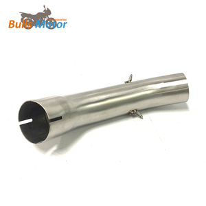 Tuyau moyen d'échappement en alliage de titane/acier inoxydable pour <span class=keywords><strong>KTM</strong></span> 250/390ADV <span class=keywords><strong>2020</strong></span> + tuyau de connexion d'échappement de moto 51MM tuyau intermédiaire - Product Image 2