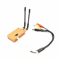 Transmetteur vidéo analogique sans fil haute puissance 1,2 G 8 W, système de transmission FPV 12 canaux pour modèles RC, drones et avions