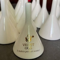 Dispositivo Cerámico para Probar Fragancias de Perfume, Vaso Cerámico para Oler Perfume, Aromas Duraderos, Embudo para Oler Perfume