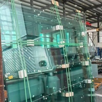 Verre trempé robuste Xinhong pour usage commercial, verre de sécurité solide résistant aux charges pour cloison de centre commercial