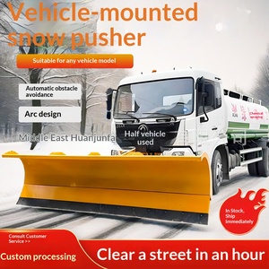 Pelle à neige montée sur véhicule, charrue à neige pour véhicule de voirie, camionnette avec pelle à neige haute performance montée sur véhicule - Product Image 1