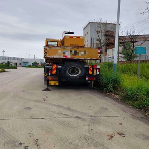 Grue sur camion d'occasion Sany 35T, hauteur de levage 32M, composants essentiels moteur et pompe, modèle 2018, prix avantageux en promotion, bon état de fonctionnement - Product Image 4