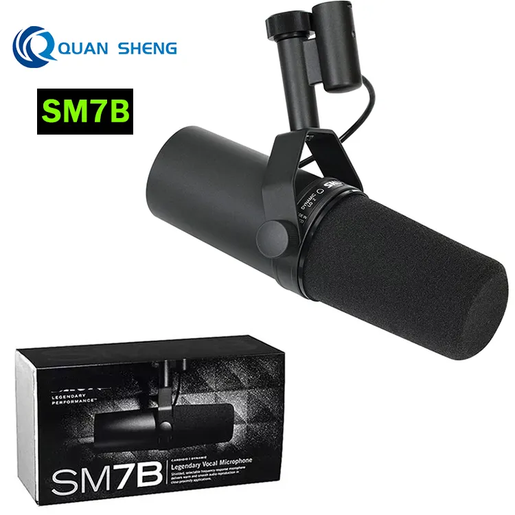 Sm7b Professionele Opnamestudio-Apparatuur Dynamische Vocale Micropfor Podcasting Microfonos Voor Zeker Microfoon