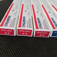 Verre de niveau à prisme haute résistance en borosilicate standard REALMAX pour chaudière à vapeur industrielle