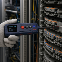 Lecteur RFID portable, scanner manuel avec fente pour carte TF, terminal RFID à sonde fine étendue BLE USB-C pour armoire ODF de télécommunications