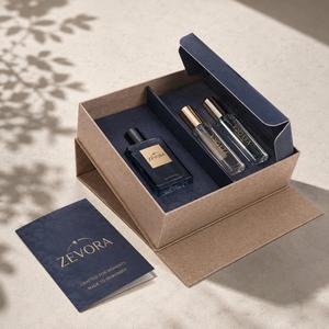 Caja <span class=keywords><strong>de</strong></span> Embalaje Magnética para Perfumes Cosméticos, Caja Rígida <span class=keywords><strong>de</strong></span> Cartón con Inserto <span class=keywords><strong>de</strong></span> EVA, <span class=keywords><strong>Estuches</strong></span> <span class=keywords><strong>de</strong></span> Regalo para Perfumes - Product Image 2