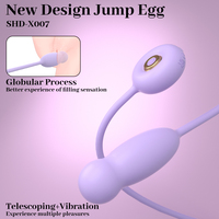 Neues Niedliches Sexspielzeug Geschenk Stoßendes Vibrierendes Wärmendes Schwingendes JumpEgg Pussy-Stimulator Sexspielzeug für Frauen für Mädchen