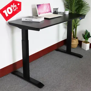 Marco de escritorio ergonómico para oficina y Casa, soporte eléctrico motorizado, altura ajustable, escritorio de pie con Motor Dual, barato