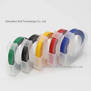 Ruban adhésif pour étiquettes en relief 3D, 3 m, compatible avec les imprimantes d'étiquettes en relief MOTEX et <span class=keywords><strong>DYMO</strong></span> - Product Image 5