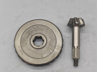 Engranaje angular cónico de rueda de engranaje de corona para triciclo Triciclo Auto Rickshaw UTV Vehículo utilitario Cargador de servicio pesado Fábrica de China
