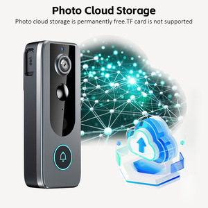 Sistema de Videoportero con Almacenamiento en la Nube, Timbre Inalámbrico, <span class=keywords><strong>Intercomunicador</strong></span> de Voz Bidireccional con Aplicación Tuya, Alimentado por Batería - Product Image 5