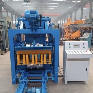 Machine à fabriquer des briques en ciment QTJ 4-28 & opportunité commerciale & machine à fabriquer des blocs & machine à fabriquer des briques automatique et semi-automatique - Product Image 3