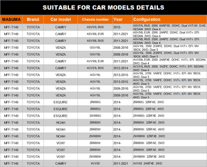 سيارة يابانية تويوتا كامري فاصل مياه - Product Image 4