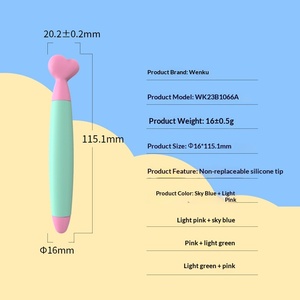 Stylet capacitif éducatif pour enfants HK-HHT, dessin animé, pour tablette et écran tactile, <span class=keywords><strong>pointe</strong></span> anti-morsure, compatible avec Fruit Pad - Product Image 3