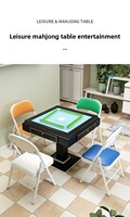 Chaise pliante ergonomique moderne en cuir avec dossier - Portable pour la formation, l'école, le bureau et la maison