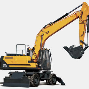 Macchinario del produttore 21ton scavatore HW210 escavatore a ruote - Product Image 1