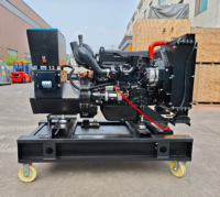 Générateur diesel mobile à châssis ouvert 15kW 20kW 24kW 25kW 30kW 40kW 50kW 60kW 70kW 80kW 100kW 120kW 150kW 180kW 200kW pour alimentation de secours