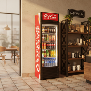 Refrigerador Vertical de Una Puerta para Bebidas, de Doble Temperatura, Apto para Uso en Exteriores, Hogares, Comercios y Supermercados, Directo de Fábrica - Product Image 5