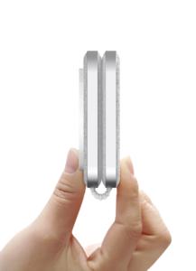 Accesorios de viaje más vendidos, almohadilla de carga inalámbrica ultra delgada, estación de carga inalámbrica de carga rápida 2 en 1 <span class=keywords><strong>para</strong></span> auriculares Iwatch - Product Image 3