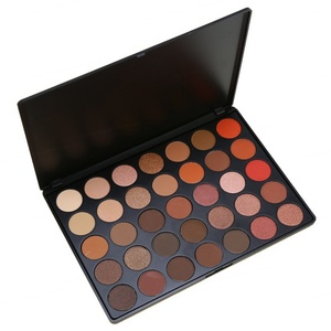 Paleta de Sombras de Ojos de 35 Colores, Vegana, Brillante, Mate, Tonos Tierra, Alta Pigmentación, Larga Duración, Paleta de Sombras de Ojos Personalizada - Product Image 3