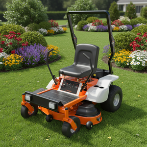 Free Shipping Remote Control Zero Turn for Bush Use Grade <strong>Lawn</strong> <strong>Mower</strong> with Tracks Ride on <strong>Mower</strong> - Product Image 1