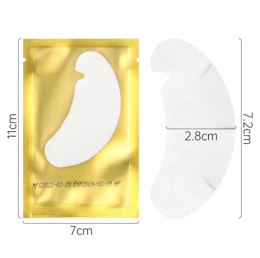 U-shaped Incision Paper Gel Lash Pad Under Eye Patches Stickers for Grafting Eyelash Extension
