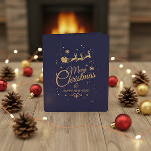 高品质豪华定制金箔徽标印刷名片广告明信片贺卡公司促销感谢卡 - Product Image 1