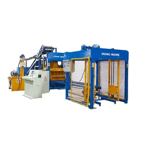 QT 4-15 Factory Price Manufacturer Concrete Cement Tile Solid Brick Block Making Machine standard production line for sale