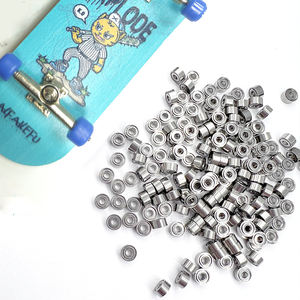 Rodamiento de Bolas Micro ZZ Sellado de Acero Cromado Abec 9 de Fila Única de 1.5x4x2mm para Ruedas de Fingerboard y Camiones Pequeños 681x 681xzz - Product Image 1