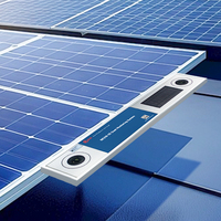 Capteur de salissure pour module solaire avec température PT100 et GPS en option pour une surveillance PV complète RK210-0