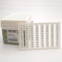 Lot de 8 borniers de connexion Uc-tm 5 Cus, marquage : "f1-f4" pour produit sous garantie