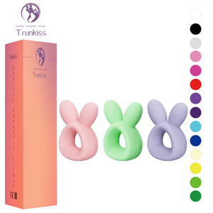 Vibrator Cincin Kelinci Terlaris Mainan Seks Dewasa Pengisian Daya Magnetik Stimulasi Pijat untuk Klitoris dan Puting Vibrator Wanita - Product Image 1