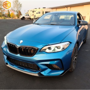 M2 competizione set corpo in fibra di carbonio paraurti anteriore diffusore gonna laterale per <span class=keywords><strong>BMW</strong></span> M2 competizione m2 f87 F22 <span class=keywords><strong>serie</strong></span> 2 - Product Image 6