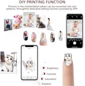 Imprimante à ongles commerciale en gros, imprimante à ongles numérique 3D, imprimante à ongles de bureau automatique avec cartouche - Product Image 5