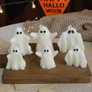 Bougie parfumée originale Relaxlines pour Noël et Halloween, cadeau, mèche en coton, parfum d'ambiance pour la maison, aromathérapie, bougies originales mignonnes - Product Image 4