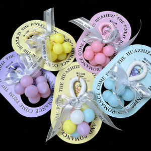 Jabón Aromático Artesanal con Aroma a Macaron, Jabón Perfumado para Baño, Caja de Regalo Elegante para Aniversario, Recuerdo para Invitados de Fiesta - Product Image 2